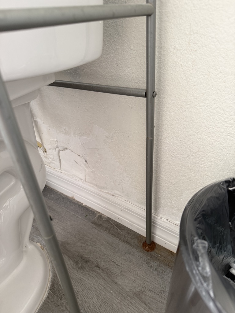 Mold above vent